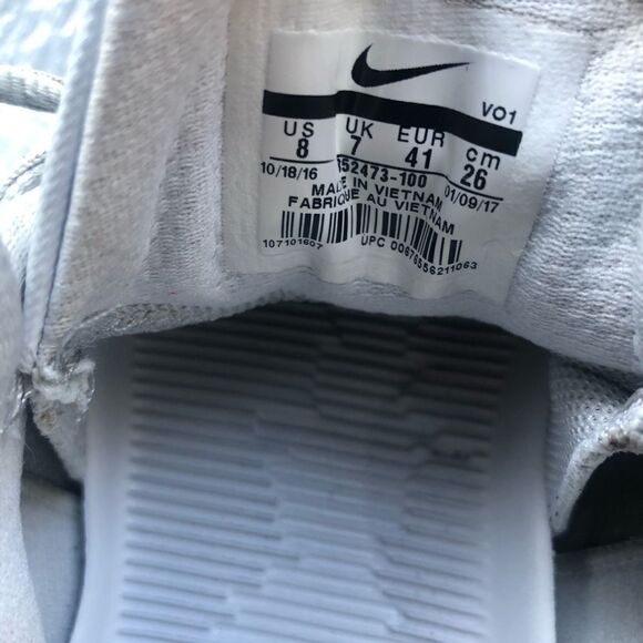 Nike Kobe Instincts White Mens Sz 8 US 852473-100 - Picture 3 of 9